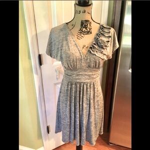 Speechless Gray Dress size Small Just Way Too Cute